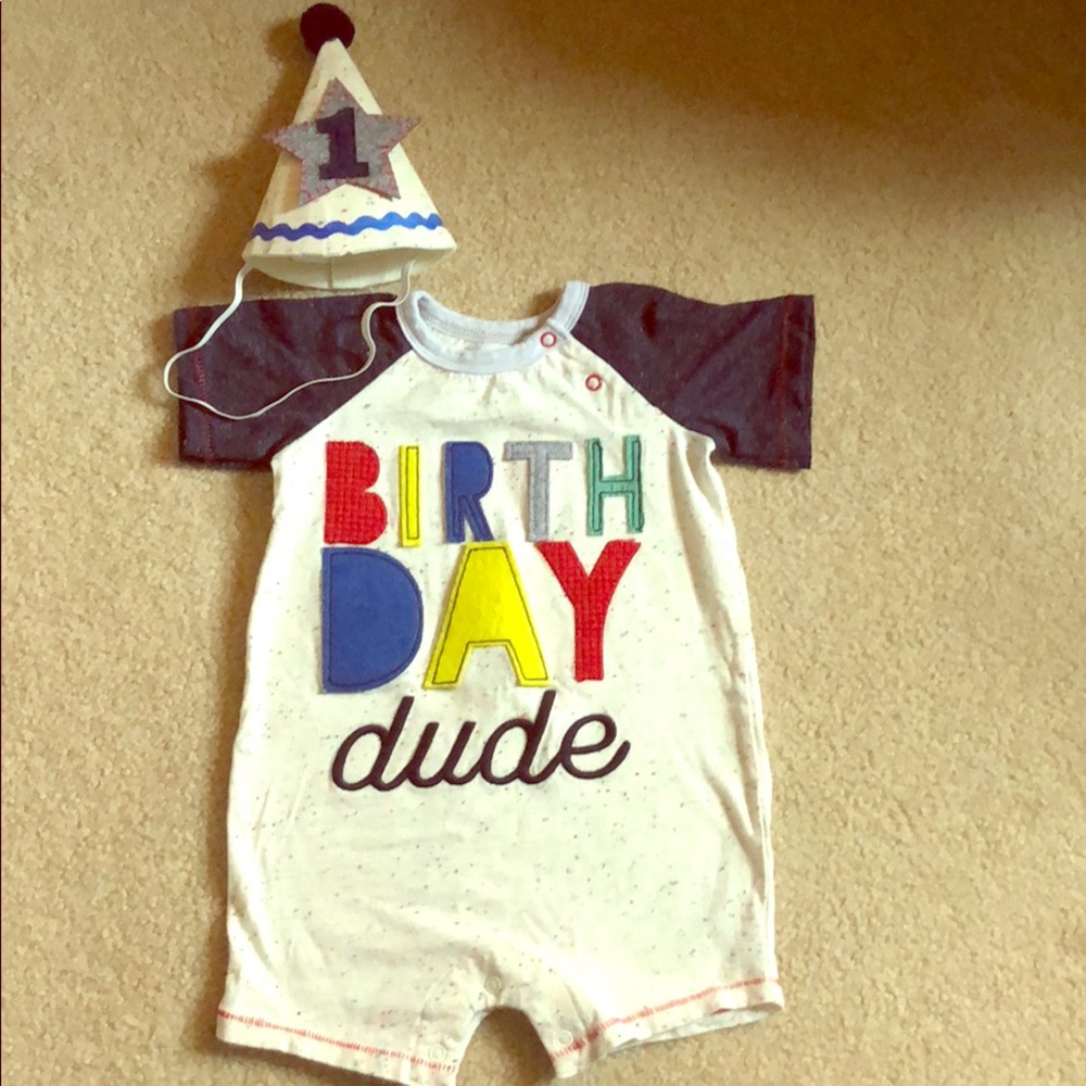 Mudpie Birthday outfit
